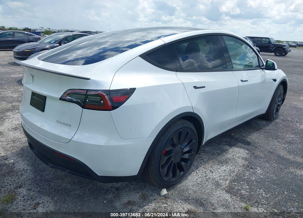 2024 TESLA MODEL Y PERFORMANCE DUAL MOTOR ALL-WHEEL DRIVE VIN: 7SAYGDEF6RA280721
