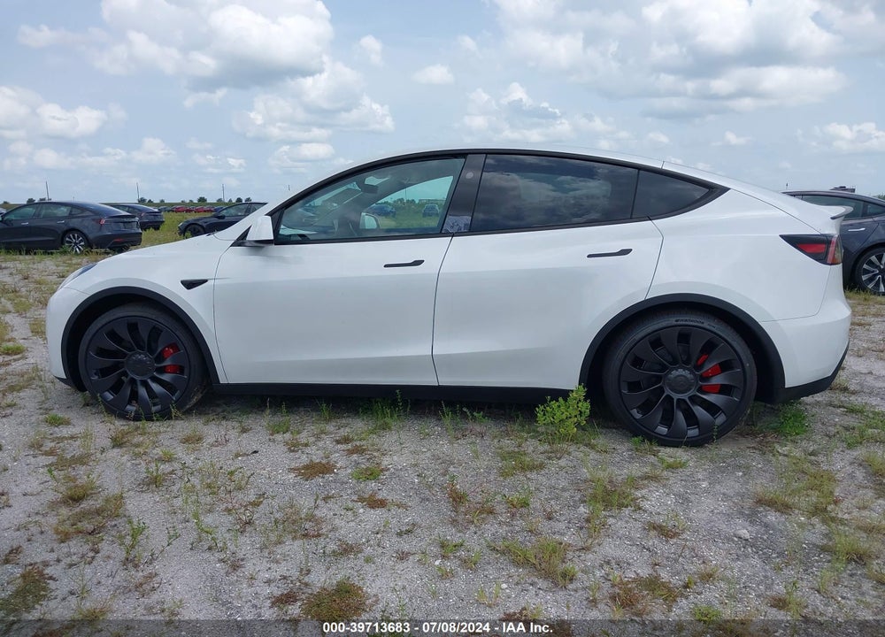 2024 TESLA MODEL Y PERFORMANCE DUAL MOTOR ALL-WHEEL DRIVE VIN: 7SAYGDEF6RA280721