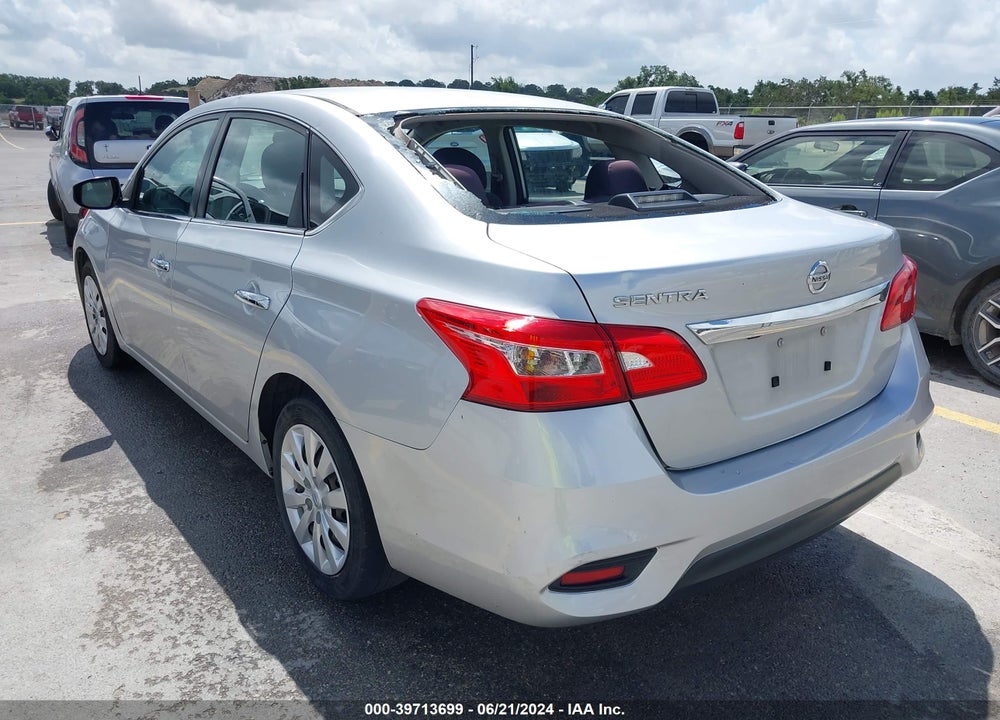 2018 NISSAN SENTRA S VIN: 3N1AB7AP2JY277097
