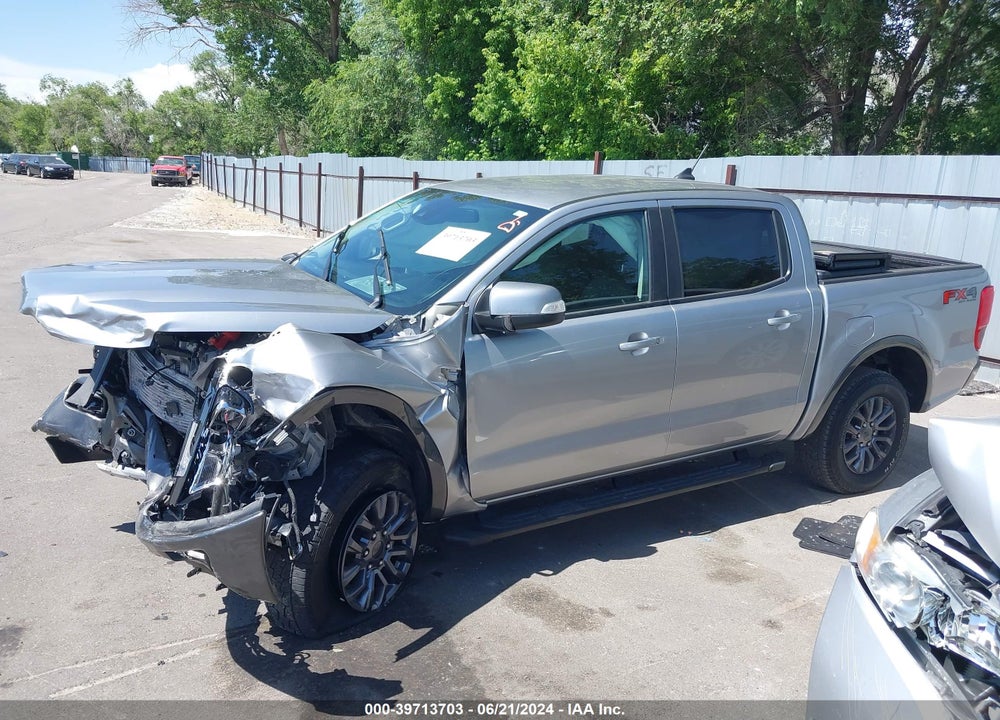 2021 FORD RANGER LARIAT VIN: 1FTER4FH8MLD96926