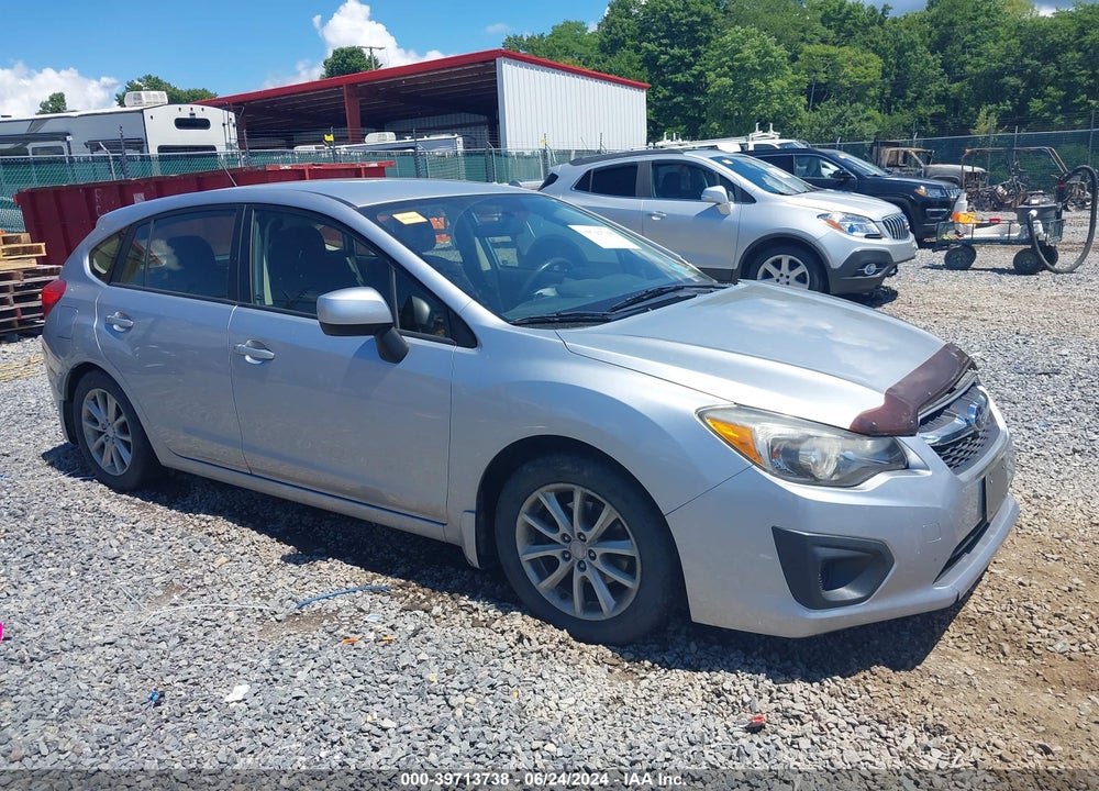 2014 SUBARU IMPREZA 2.0I PREMIUM VIN: JF1GPAC61E8271650