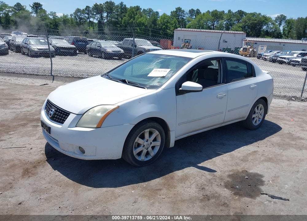 2009 NISSAN SENTRA 2.0S VIN: 3N1AB61E59L658444