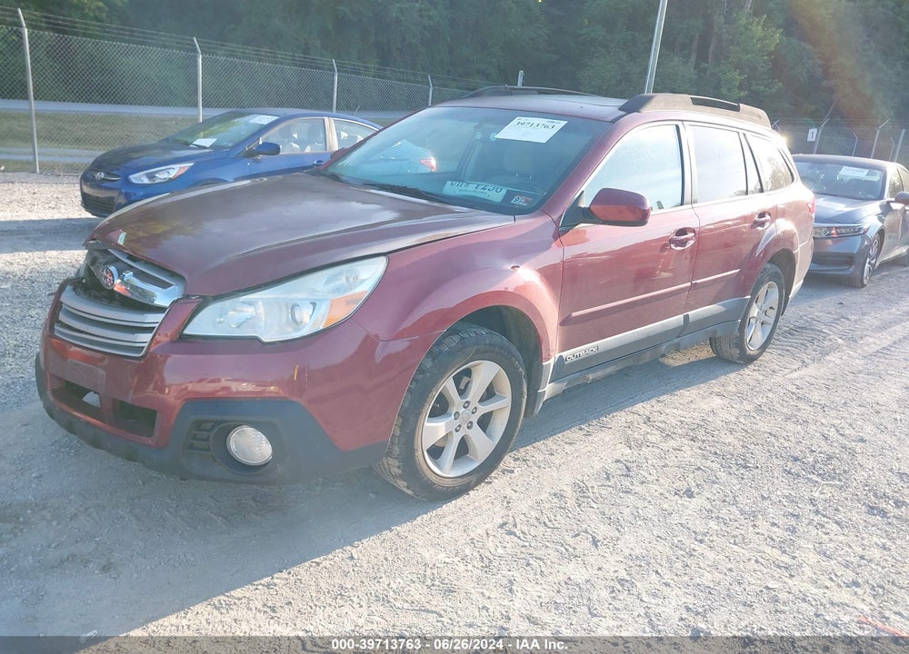 2014 SUBARU OUTBACK 2.5I PREMIUM VIN: 4S4BRCDC9E3208206