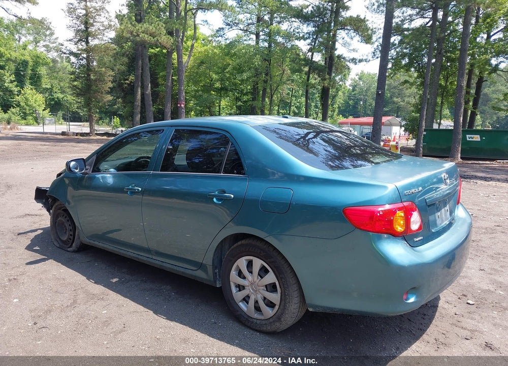 2009 TOYOTA COROLLA LE VIN: JTDBL40E799040295