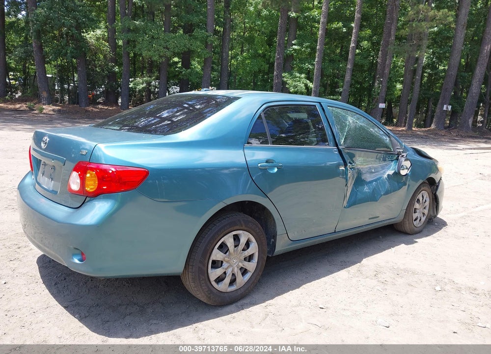 2009 TOYOTA COROLLA LE VIN: JTDBL40E799040295
