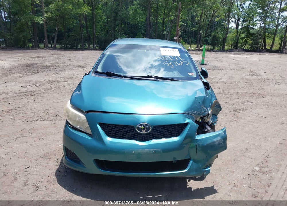 2009 TOYOTA COROLLA LE VIN: JTDBL40E799040295