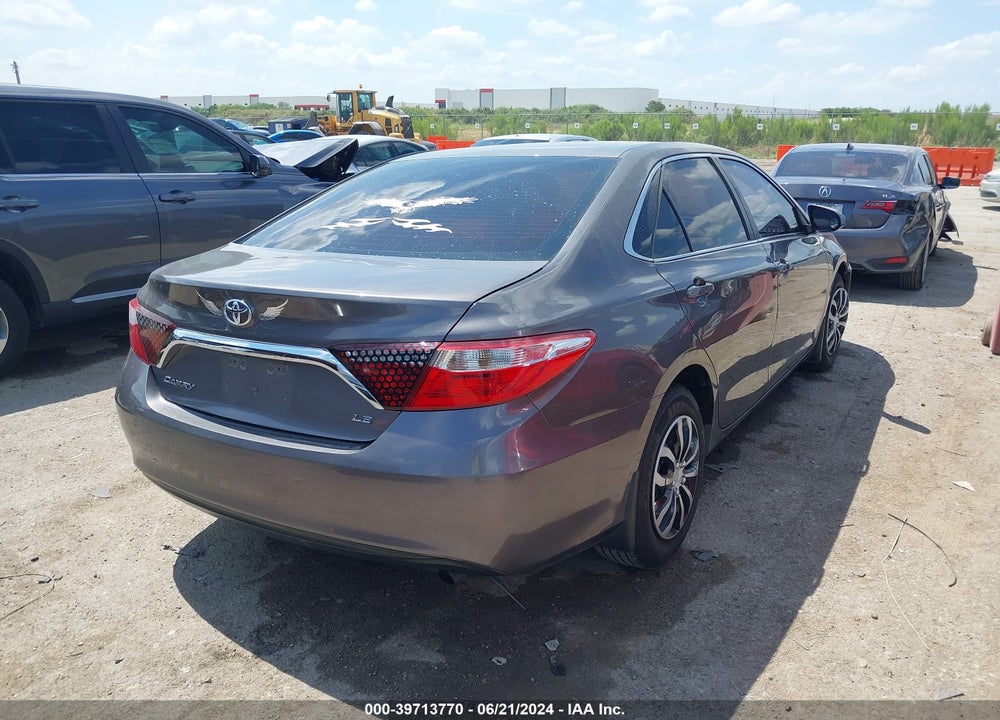 2016 TOYOTA CAMRY LE VIN: 4T4BF1FK5GR539630