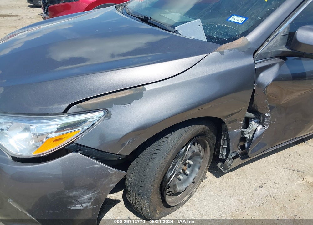 2016 TOYOTA CAMRY LE VIN: 4T4BF1FK5GR539630