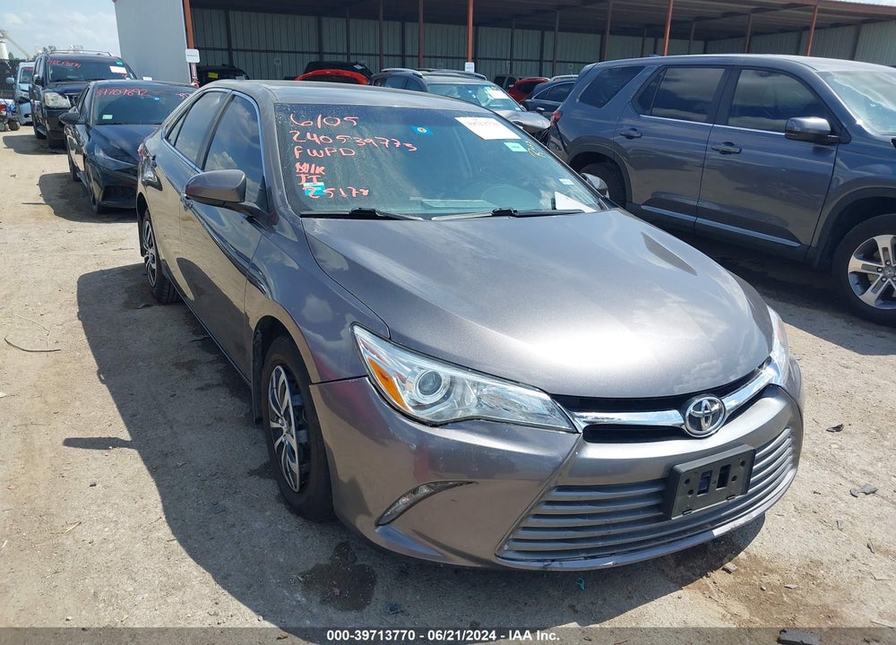 2016 TOYOTA CAMRY LE VIN: 4T4BF1FK5GR539630