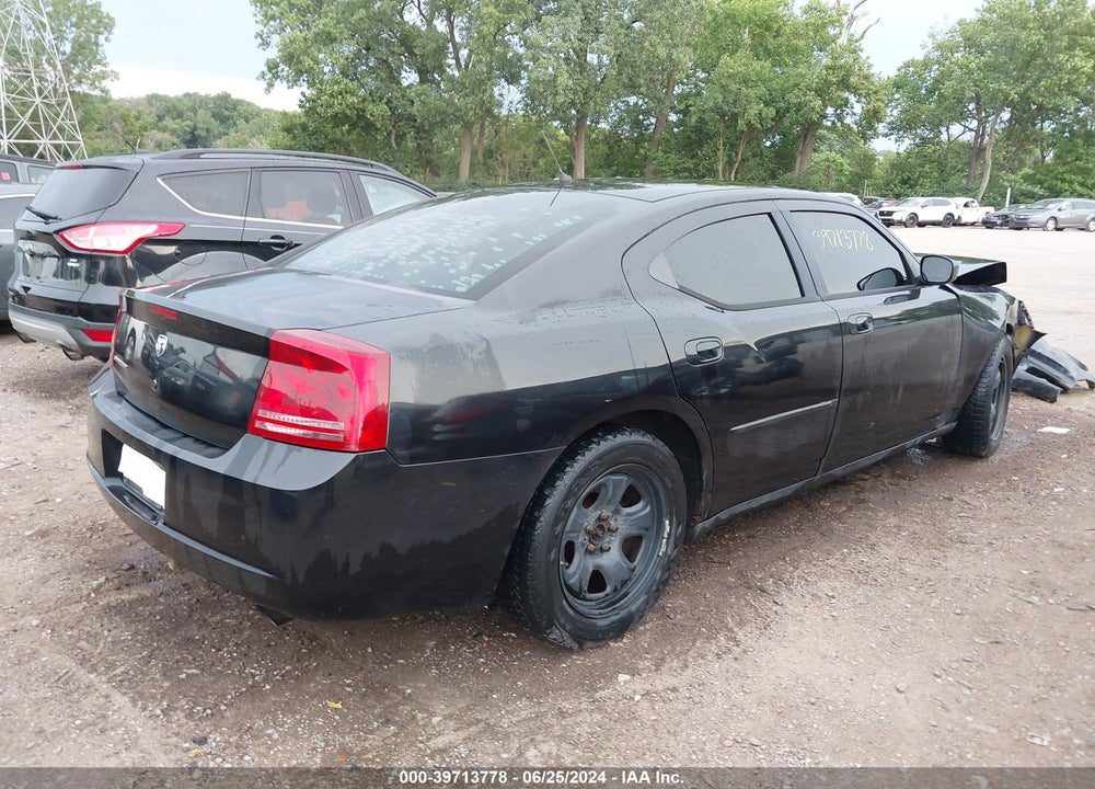 2008 DODGE CHARGER VIN: 2B3KA43G08H135106