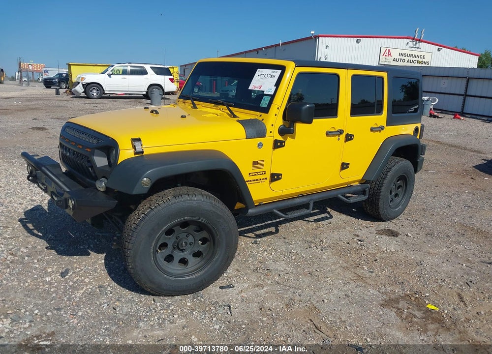 2015 JEEP WRANGLER UNLIMITED SPORT VIN: 1C4BJWDG3FL650531