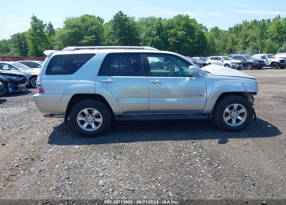 2004 TOYOTA 4RUNNER SR5 SPORT V8 VIN: JTEBT14R940044563