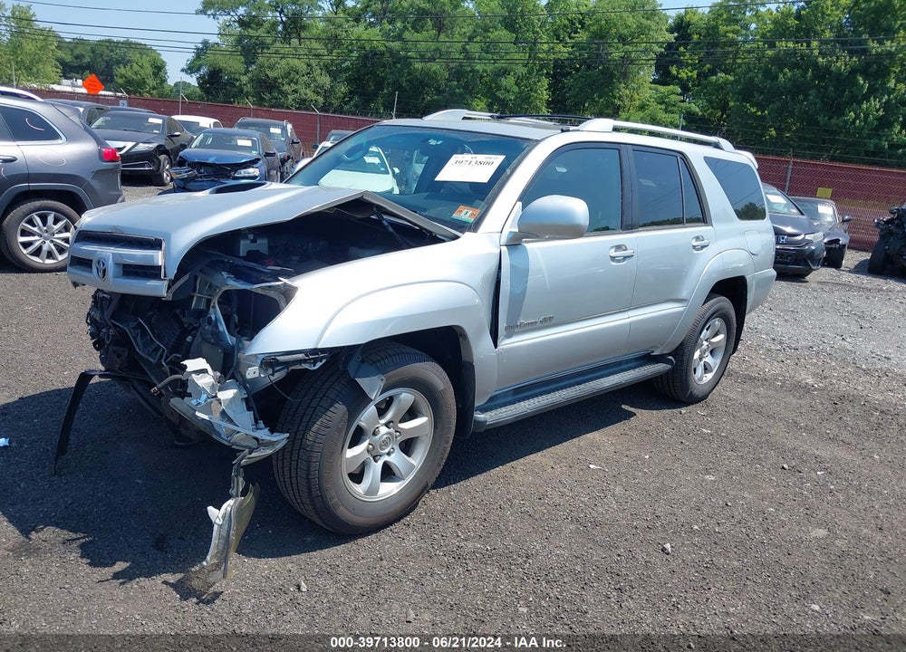 2004 TOYOTA 4RUNNER SR5 SPORT V8 VIN: JTEBT14R940044563