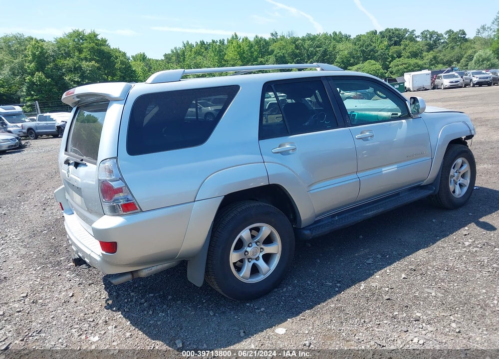 2004 TOYOTA 4RUNNER SR5 SPORT V8 VIN: JTEBT14R940044563