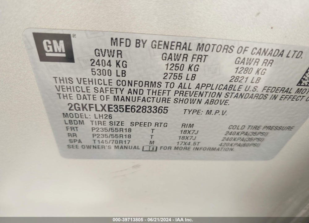 2014 GMC TERRAIN SLT-1 VIN: 2GKFLXE35E6283365