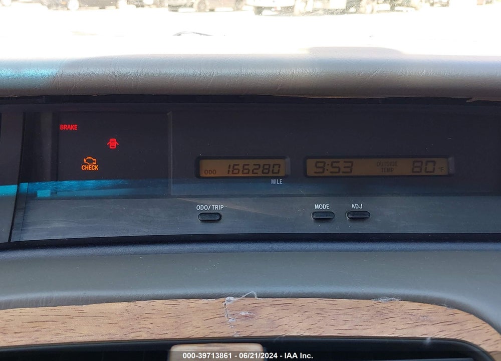 2000 TOYOTA AVALON VIN: 4T1BF28B7YU107958