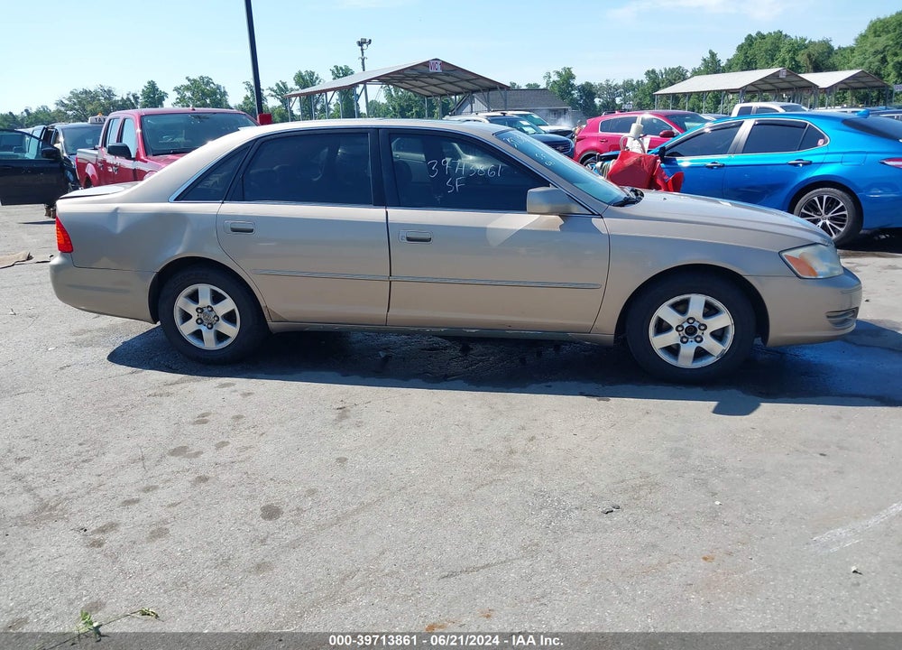 2000 TOYOTA AVALON VIN: 4T1BF28B7YU107958