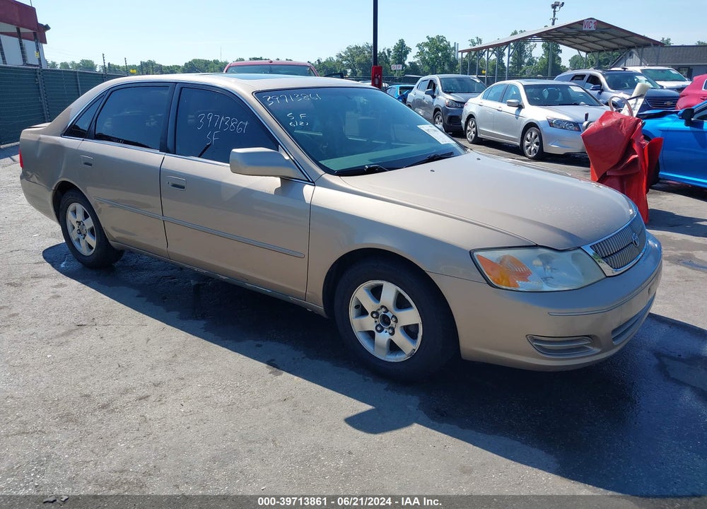 2000 TOYOTA AVALON VIN: 4T1BF28B7YU107958