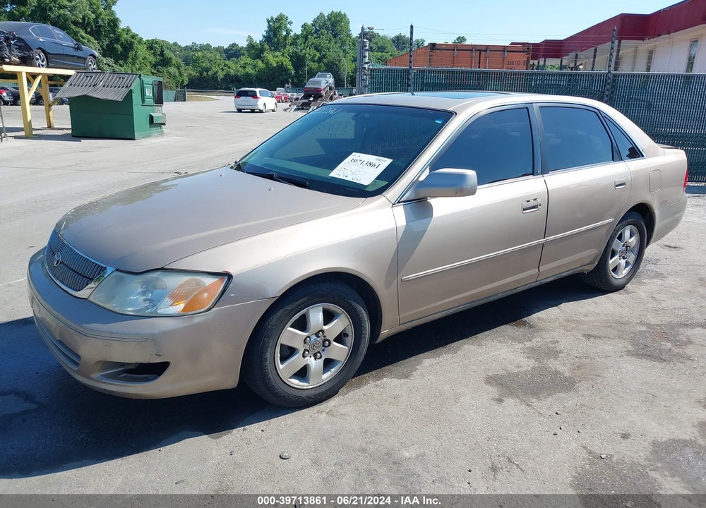 2000 TOYOTA AVALON VIN: 4T1BF28B7YU107958