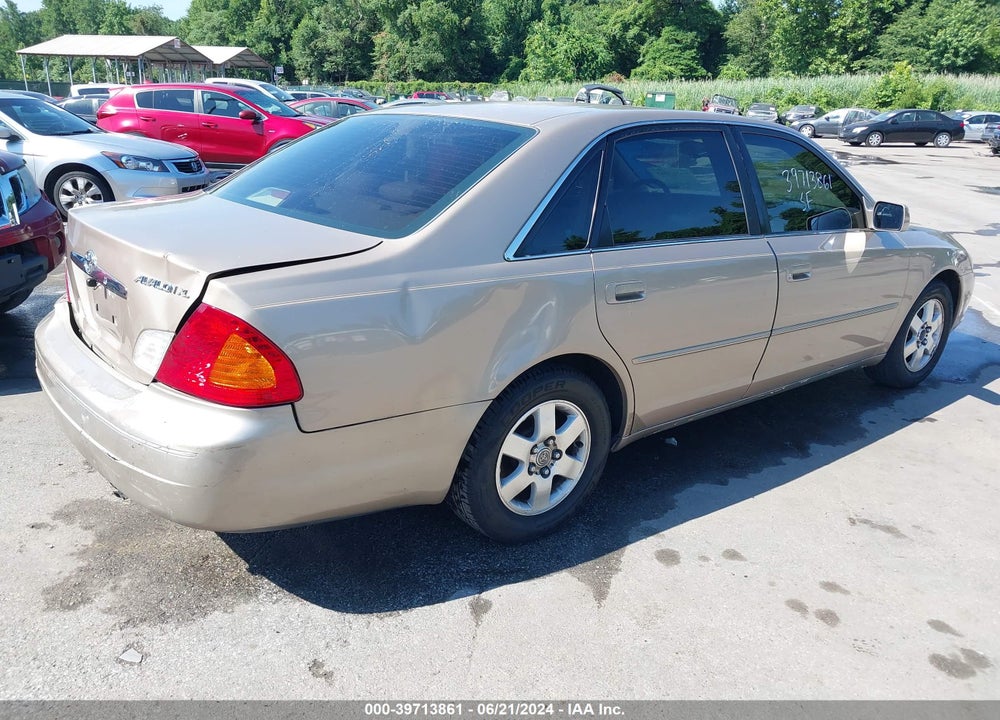 2000 TOYOTA AVALON VIN: 4T1BF28B7YU107958