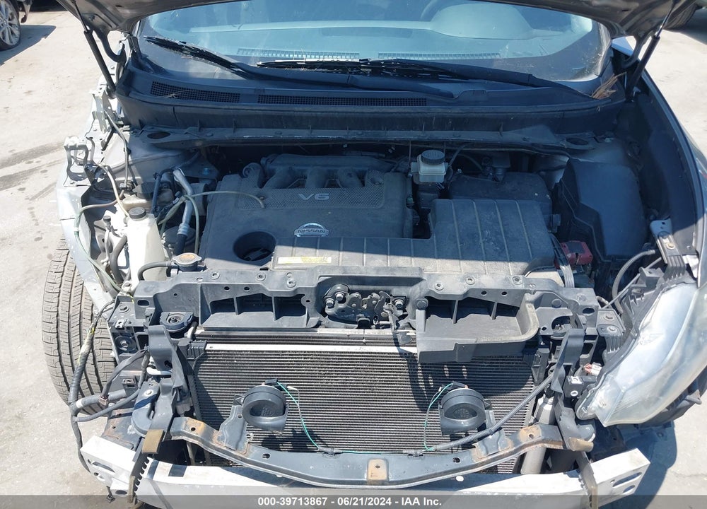 2012 NISSAN MURANO VIN: JN8AZ1MW2CW236007