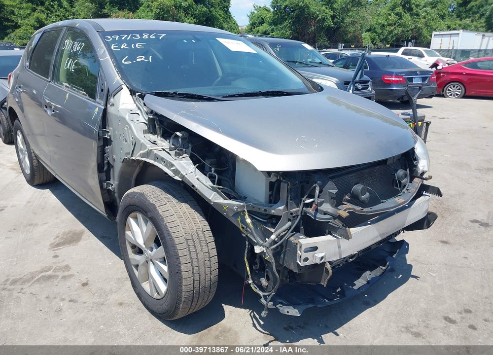 2012 NISSAN MURANO VIN: JN8AZ1MW2CW236007