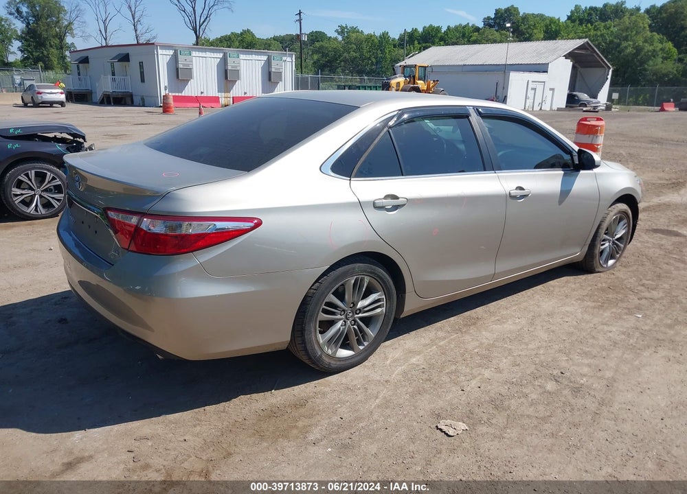 2016 TOYOTA CAMRY SE VIN: 4T1BF1FK4GU584925