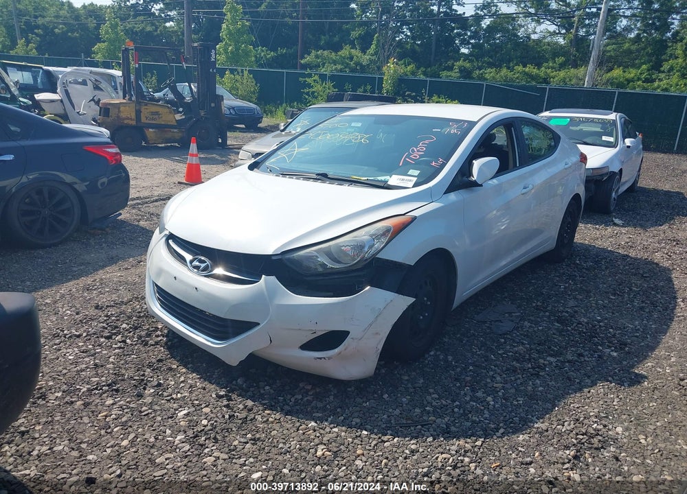 2013 HYUNDAI ELANTRA GLS VIN: 5NPDH4AE0DH192993
