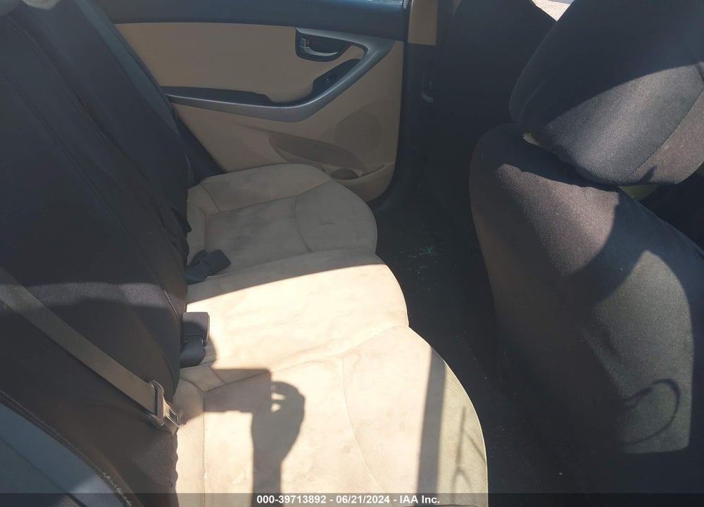 2013 HYUNDAI ELANTRA GLS VIN: 5NPDH4AE0DH192993