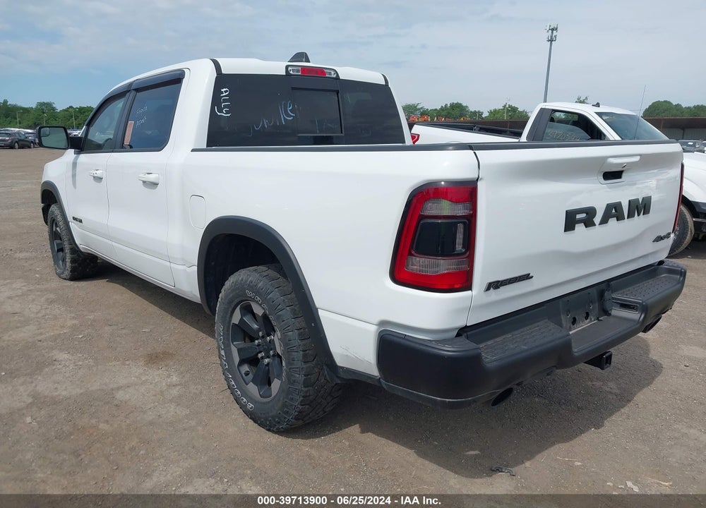 2019 RAM 1500 REBEL 4X4 5'7 BOX VIN: 1C6SRFLT4KN565842