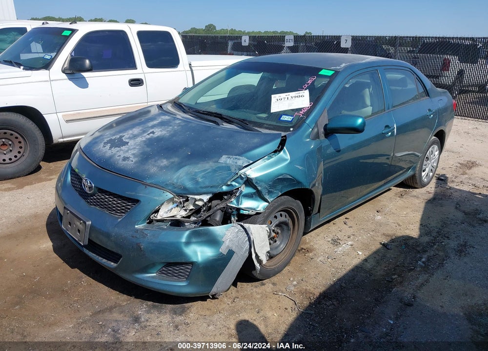 2010 TOYOTA COROLLA LE VIN: 1NXBU4EE6AZ317926