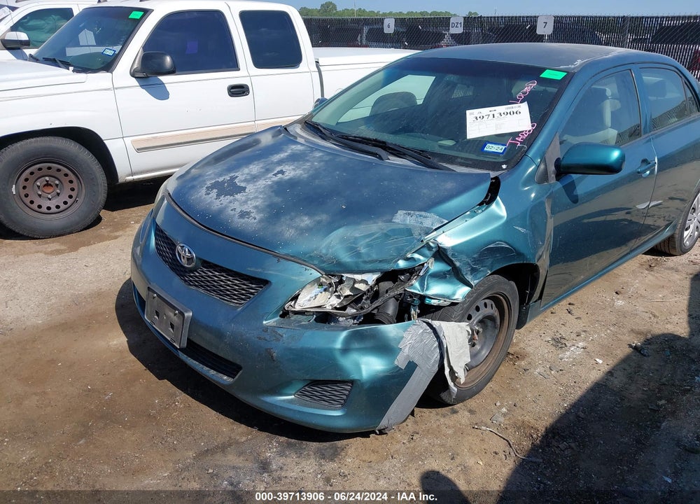 2010 TOYOTA COROLLA LE VIN: 1NXBU4EE6AZ317926