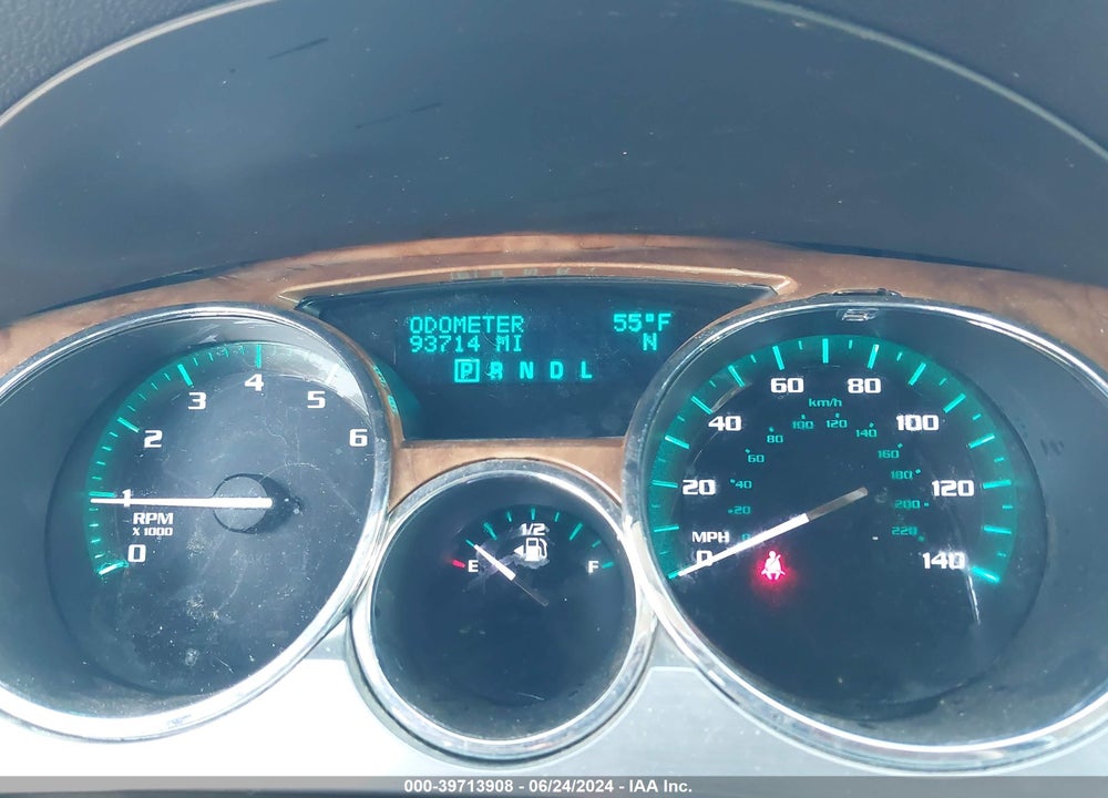 2012 BUICK ENCLAVE VIN: 5GAKRAED2CJ370477