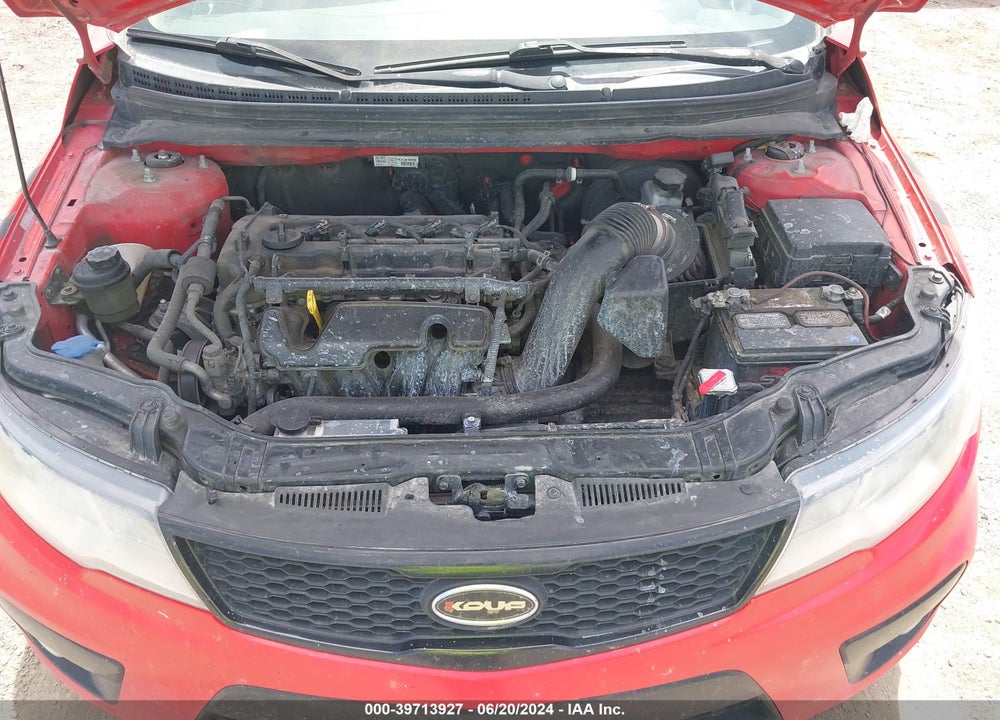 2012 KIA FORTE KOUP SX VIN: KNAFW6A3XC5615115
