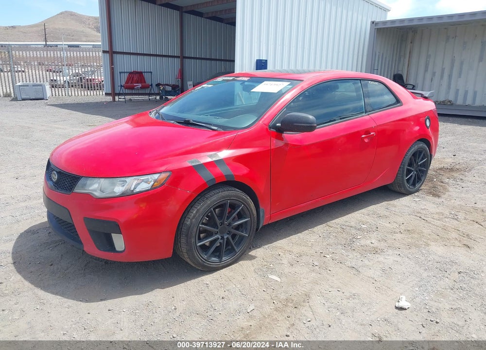2012 KIA FORTE KOUP SX VIN: KNAFW6A3XC5615115