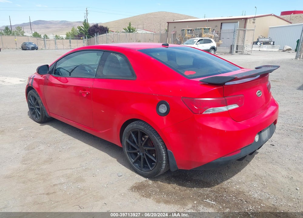 2012 KIA FORTE KOUP SX VIN: KNAFW6A3XC5615115