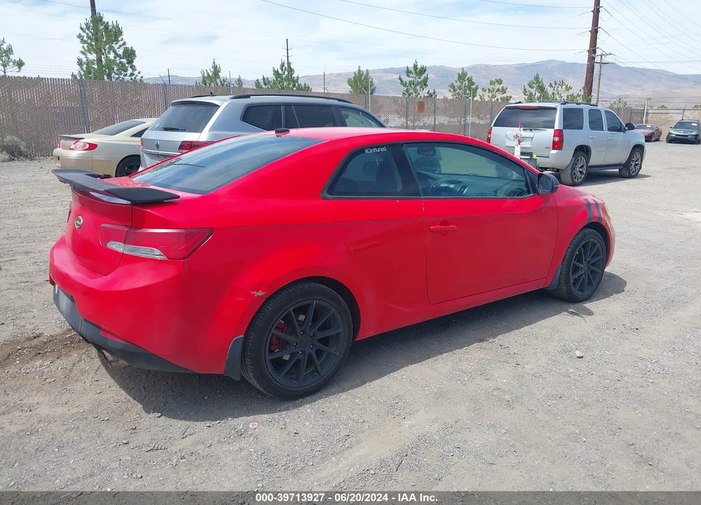 2012 KIA FORTE KOUP SX VIN: KNAFW6A3XC5615115