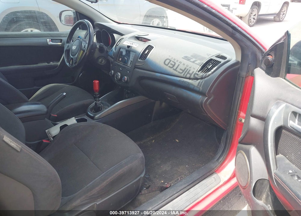 2012 KIA FORTE KOUP SX VIN: KNAFW6A3XC5615115