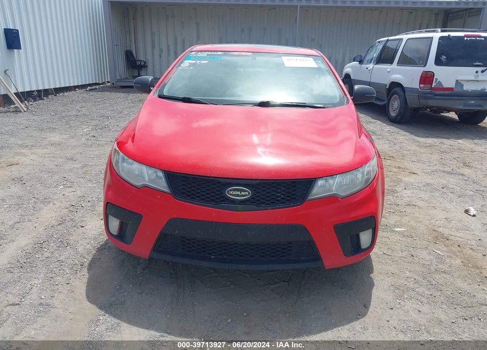 2012 KIA FORTE KOUP SX VIN: KNAFW6A3XC5615115