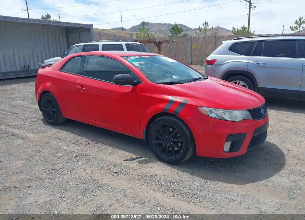2012 KIA FORTE KOUP SX VIN: KNAFW6A3XC5615115