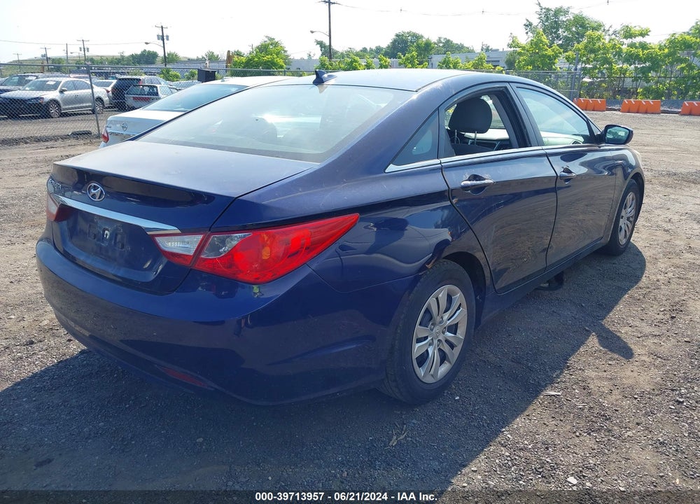 2012 HYUNDAI SONATA GLS VIN: 5NPEB4ACXCH502845