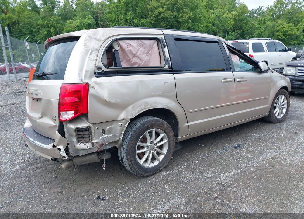 2016 DODGE GRAND CARAVAN SXT VIN: 2C4RDGCG5GR223857