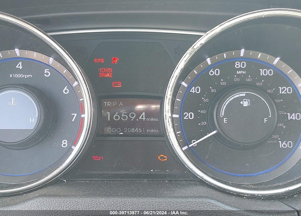 2011 HYUNDAI SONATA GLS VIN: 5NPEB4AC4BH074382