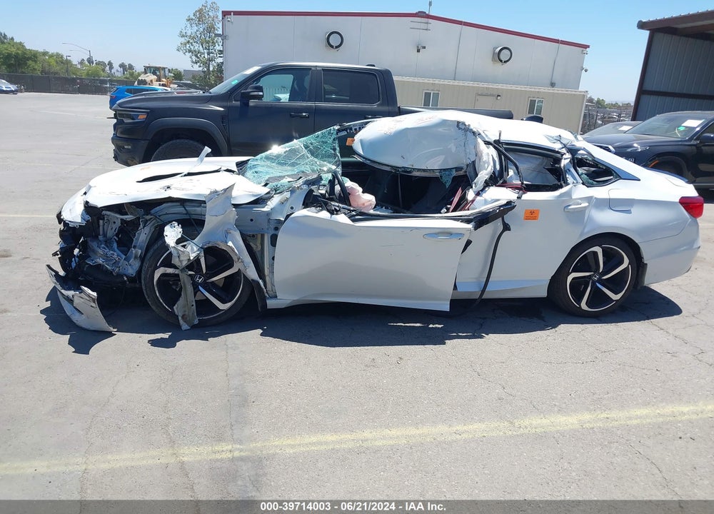 2021 HONDA ACCORD SPORT VIN: 1HGCV1F37MA109854