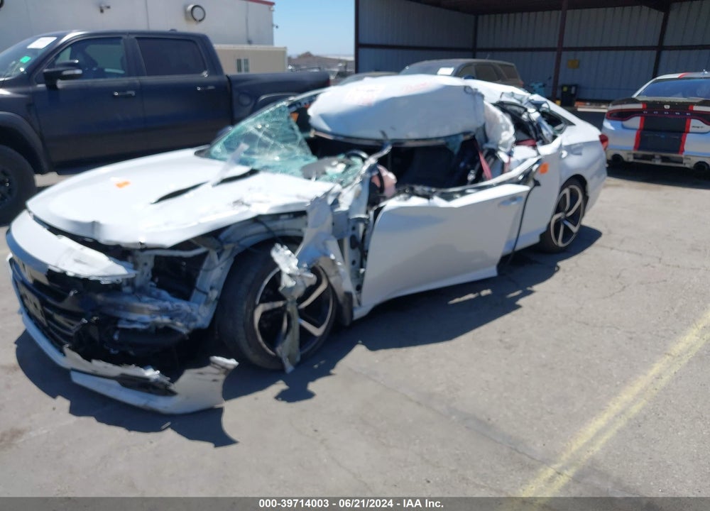 2021 HONDA ACCORD SPORT VIN: 1HGCV1F37MA109854