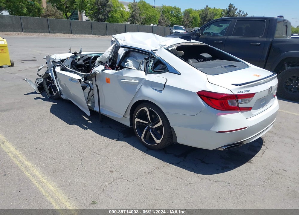 2021 HONDA ACCORD SPORT VIN: 1HGCV1F37MA109854