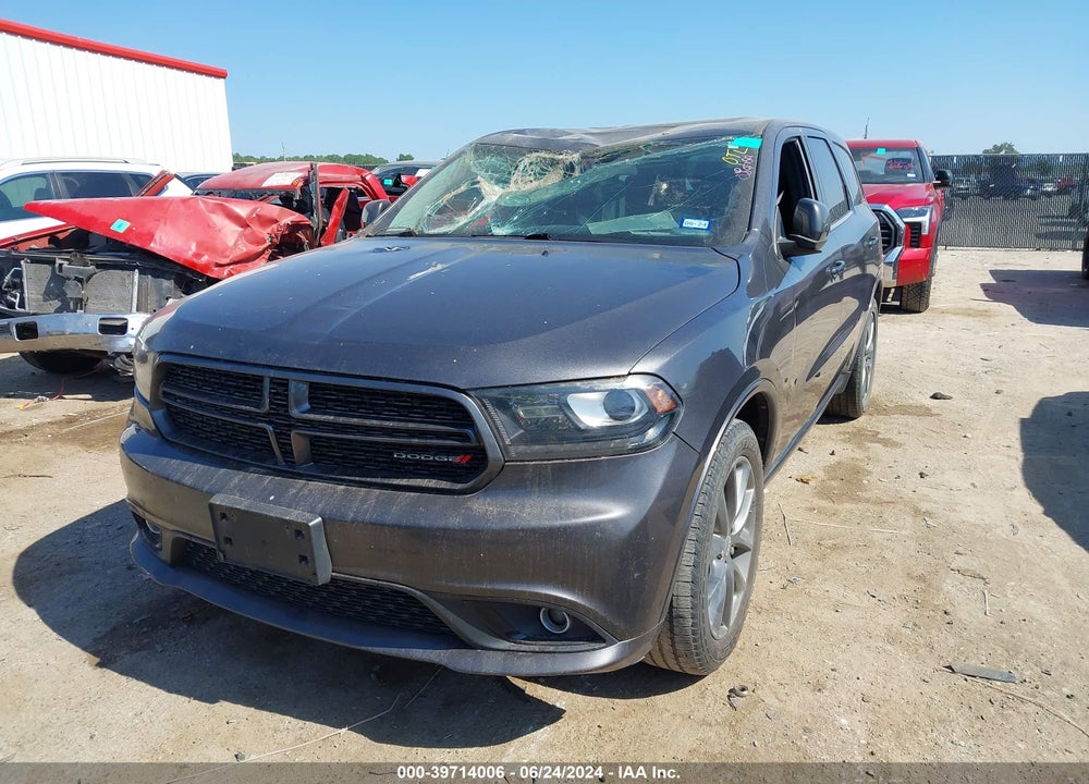 2017 DODGE DURANGO GT RWD VIN: 1C4RDHDG1HC774124