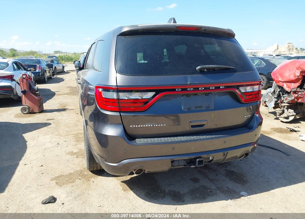 2017 DODGE DURANGO GT RWD VIN: 1C4RDHDG1HC774124