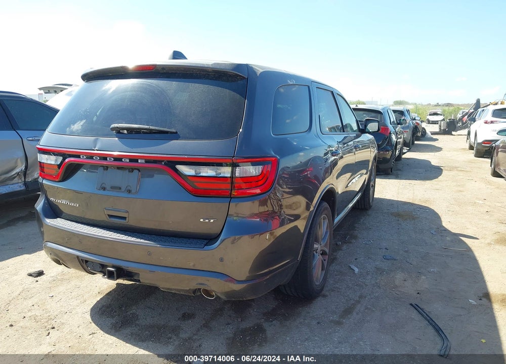 2017 DODGE DURANGO GT RWD VIN: 1C4RDHDG1HC774124