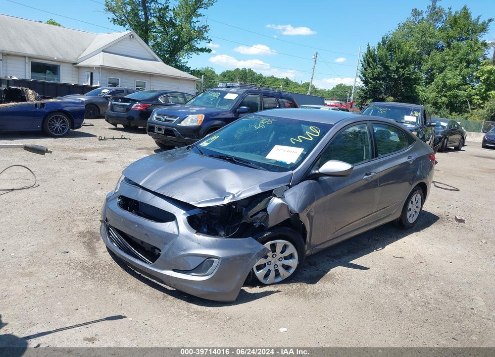 2017 HYUNDAI ACCENT SE VIN: KMHCT4AEXHU218744